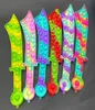 Jouets Push Bubble Katana Sword Shape Party Favor Puzzles sensoriels par bulles Silicone Jeu de société Éducatif Soulagement du stress Jouet Cadeau 1390378