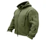 Military Man Fleece Tactical Softshell Jacket Polartec Thermal Polar Hooded Outerwear Coat Army Clothes 2011147096025