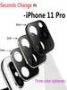 Protection Tempered Glass Seconds Change for iPhone 11 Pro Max Camera Lens Cover for iPhone X XS MAX Titanium Alloy Case Back Came9385145