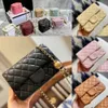 حقيبة مصممة لافورز حقيبة يد مصغرة CC حقيبة CF Crossbody الأكياس الوردية الأسود الأكياس الذهبية المحافظ