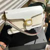 Designer Tabby Tote AA 5A Crossbody Bags Handbag Real Leather Baguette Shoulder Bag Mirror Quality Square Fashion Satche