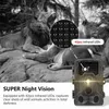 Охотничьи камеры Suntekcam 20MP 3PIR Hunting Trail Camera с ночным видением 42 Инфракрасная светодиодная разведка IP65 водонепроницаемая ловушка дикой природы Q240306