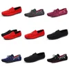 Zapatos casuales para hombre GAI siete triple rojo blanco marrón negro púrpura estilo de vida jogging zapatos cómodos y ligeros para caminar