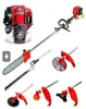 Ny modell äkta Thailand GX35 Motor Multi Garden Brush Cutterchain Sawpole Hedge Trimmer 6 i 11804606