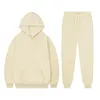 Men's Tracksuits And Women Sweatshirt Hoodies Sets Unisex Loose Solid Color Casual Pullover Long Sleeve Two Piece Suit Pants