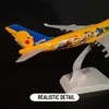 Escala 1 250 Aviones Modelo de metal Metal Metal Japón ANA B747 Réplica Aviación Aviación Home Miniatura Art Kid Fidget Boy Toy 240223