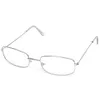 선글라스 Y2K 소형 정사각형 합금 프레임 안경 소녀 레트로 독서 방지 안티 블루 라이트 노인 안경 여성 남성 금속 투명 렌즈 안경