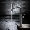 Kitchen Faucets ASRAS 304 Stainless Steel Waterfall Faucet Grey Multi Functional Sink Vegetable Wash Basin Pulling