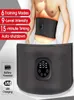 EMS Wireless Muscle Stimulator Trainer Smart Fitness Abdominal Training Electric Weight Loss belt Body Slimming Belt Unisex 2201113402819