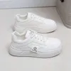 2024 Little White White New Female Corean Edition Instagram Trendy Tendery Propositile Shice Sele Sele and Autumn Disual Board Shoes SH502 43259 65066