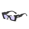 Armações de óculos de sol Jets New Hot Venda Cat Eye Notch Half Frame 0301 Elegante e moderno para homens e mulheres