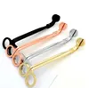 4Styles Candle Wick Trimmer Stainless Steel Candles Scissors Trim Wick Cutter Snuffer Round Head 17cm