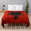 Decken Albanien |Albanische Flagge National of Throw Decke, personalisiertes Geschenk für Sofas, Bettbezüge