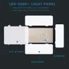 Nagnahz U800 LED Video Light Po Lampada da studio BiColor 2500K8500k Dimmerabile con supporto per treppiede Remoto per registrazione Para 240229