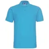 Polos koszule Men Classic Bawełna TEE TEE TEE Summer Solid Color Business Golf Tennis Sports Polo Shirt 3xl 240226