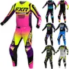 Men's T-shirts 2024 New 4-color Colorful Off Road Cycling Mountain Outdoor Sports Competition Sweat-absorbing and Breathable Fxr Racing Car