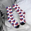 Men's Socks Slovakia Flag Harajuku Sweat Absorbing Stockings All Season Long Accessories For Unisex Birthday Present