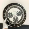 Metal Home Decoration Wall Clocks Luxury Modern Design Quartz Large Wall Watch Stainless Steel With Date Luminous Silent Sweeping Hands