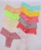 6PCS Lot Fashion Transparent Girls Thongs Gstring Teenage Lace Metties for Girl