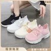 in for Sports Women Spring 2024 New Lightweight and Versatile Thick Soles Student Breathable Running Shoes Trend 5 Sprg Runng 5