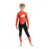 Women's Swimwear 2.5MM Neoprene Children's Diving Suit Warm Cartoon Long Sleeve Surfing Sun Protection Water Sports