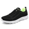 2024 Spring Summer New Black Shock Absorbing Running Shoes with Breathable and Durable Mesh Surface for Men's Casual Running Shoes