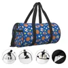 Duffelväskor Par Travel Bag Sport Balls Gym Large Hall of Fame Oxford Custom Handbag Cute Training Sports