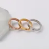 Anello originale 1to1 Cartres Chaopai KA Family LOVE in oro 18 carati Oro classico 18 carati con diamante Produttore JXC7