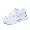 et papas chaussures Womens Ins Fashion 2023 Summer New Mesh Chaussures respirant et polyvalent de petites chaussures de sport blanches