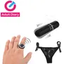 Adult Diary Secret Ring Wireless Remote Control Panty Vibrator Sex Toys for Woman Vibrating Panties Clitoris Stimulator Product MX3365803
