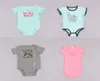 Opruiming Zomer baby romper korte mouw pasgeboren rompertjes jongens rompertjes Baby Een Stuk Kleding meisjes jumpsuit gemengde kleur Z6055027