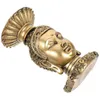 Świecane posiadacze świecznika Vintage Decor Lampa baza stojak żywicy domowej gospodarstwa domowego dekoracyjna oferta rzemiosła Statua Buddha