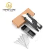 Taşınabilir EDC ART SK5 Kağıt Kesme Çok Fonksiyonel Kutu Açılış Paslanmaz Çelik Anahtar Dış Mekan Bıçak Malzemeleri 697981