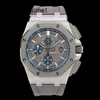 Business Watch Chronograph AP Watch Royal Oak Offshore Series 26400IO.OO.A004CA.02 Automatic Mechanical Timing Watch Male 44mm Diameters