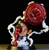 25cm Luffy Gear 4 Figur Anime Action Figur Vuxna Barnleksaker Japan Manga Kids Tecknad presentföremål 2201154412225