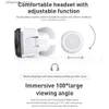 VR/ARデバイスG04BS VR VIRTUAL REATIOL 3D GLASSES BOXステレオVR段ボールヘルメットiOS AndroidスマートフォンワイヤレスロッカーアームQ240306に適しています