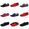 Casual Shoes Mens Gai Nine Triple Red White Brown Black Purple Lifestyle Lightweight bekväm snörning av gångskor