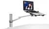 360 Degree Rotation Aluminum Alloy 2 in 1 Tablet PC Holder and Laptop Stand Holder Arm Office Desktop Bracket1153798