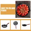 Poêles à frire antiadhésives Steak petit Wok cuisine fourniture marmite 24 cm