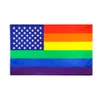 Banner Flags 8 Designs Direct Factory Wholesale 3X5Fts 90X150Cm Philadelphia Phily Straight Ally Progress Lgbt Rainbow Gay Pride Flag Dhkuy