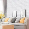 10Mx70cm 3D Wall Sticker Imitation Brick Bedroom Home Decor Waterproof Self-adhesive DIY Wallpaper For Living Room TV Backdrop 240304