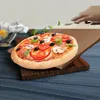 Slide Wooden Pizza Shovel Pizza Paddle Pizza Peel Steak Serving Tray Snack Bread Sushi Plate Kitchen Baking Tools 240227