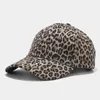 Bollmössor Fashion Outdoor Sun Hat Leopard Print Baseball Sports Dance Party Hats