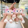 لطيف لينا بيل دمية أفخم قلادة Grabber دمية الجملة شارع Stall Doll -keychain toy plush toy