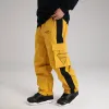 Pantalons de ski étanche pour les hommes, pantalons de vent, pantalon de neige, ensemble de vestes de ski, marques de ski et de snowboard, hiver, nouveau