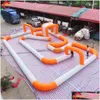 Outdoor -Spiele Aktivitäten Schiff aufblasbare Gokart Racing Track Game Toys didi Car Bumber Balls Race Arena zum Verkauf Drop Lieferung Spo Dhfyz