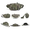 Outdoor Heuptas Heren Tactische Waterdichte Molle Camouflage Jacht Wandelen Klimmen Nylon Mobiele Telefoon Riem Pack Combat Tassen 240223