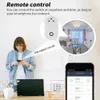 Tuya Smart Socket Israël Plug 16A Power Monitor Wifi Lichtschakelaar Leven Afstandsbediening Outlet Voor Alexa Assistent 240228