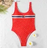 Kadın Mayo 2022gg Bayan Mayolar Bikini Seksi Klasik Mektup Baskılı Bikinis G One Piece Beach Tasarımcısı Q240306