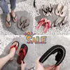 Sandalias de verano de diseñador de Yaminy Sandalias de verano de verano Slippers de moda Impresión de zapatillas impermeables plataformas de plataforma de plataforma de playa Sports Flops Gai